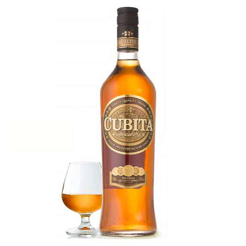古贝塔白兰地 杜卡特白兰地 cubita dukat 拉脱维亚洋酒 基酒