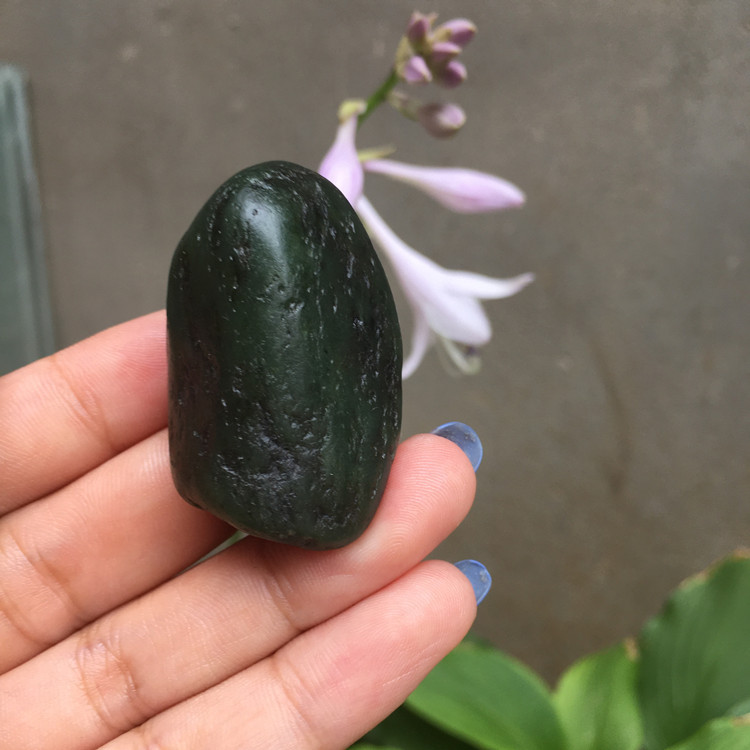 天然 新疆和田玉 随形 碧玉 籽料原石 玉器挂件 独籽 无修形