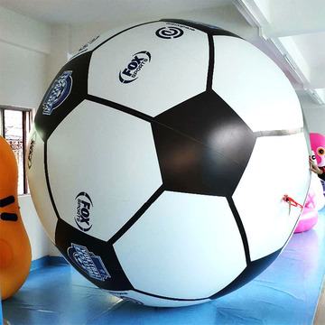 热款充气沙滩球足球 大型pvc充气球加厚充气娱乐装饰玩具大球批发