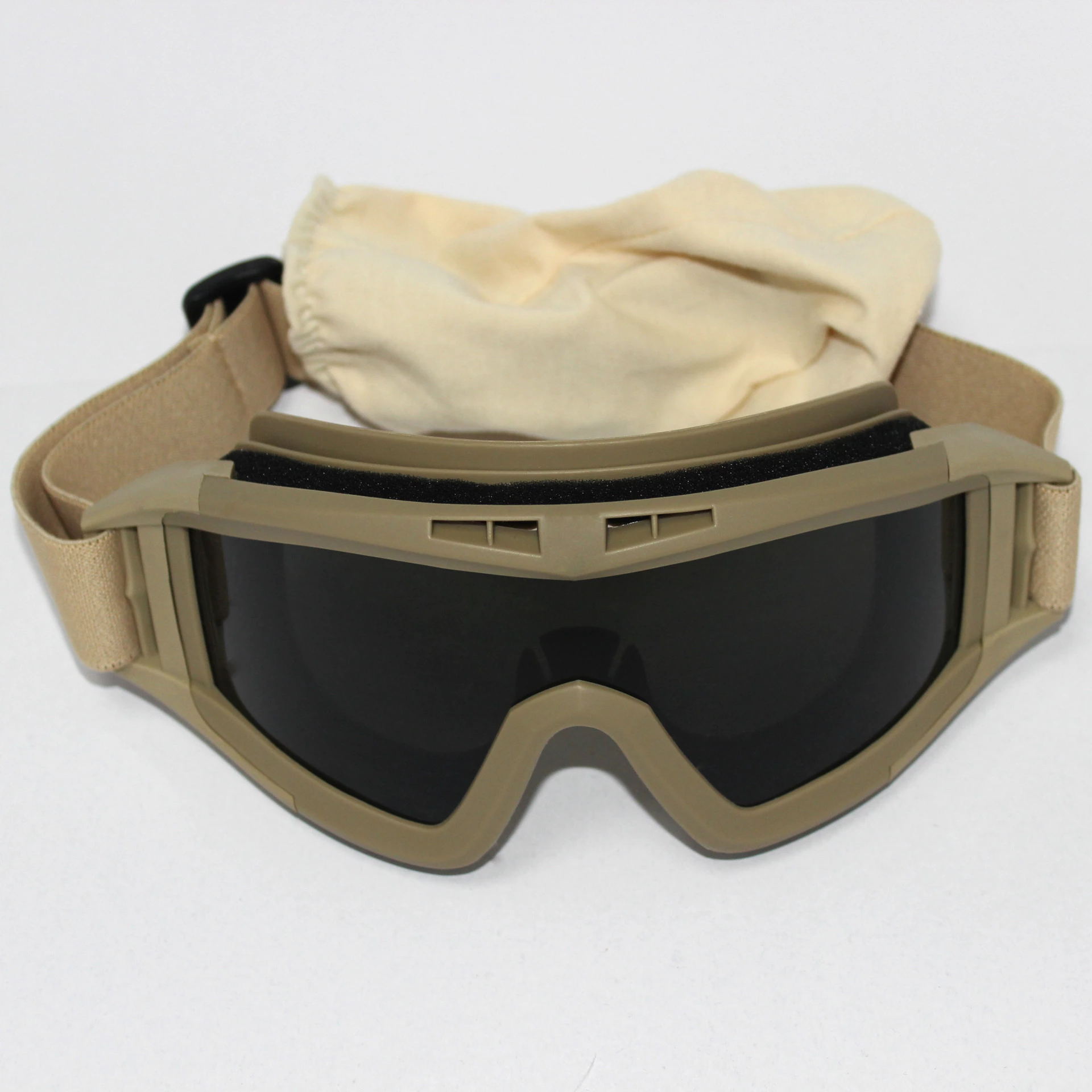 跨境爆款现货护目镜 防风tpu全框战术眼镜军迷cs防弹强化pc片眼镜