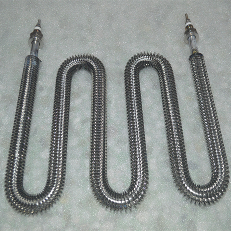 不锈钢w型加热管 高温发热管 翅片加热棒热风电热管干烧电热棒