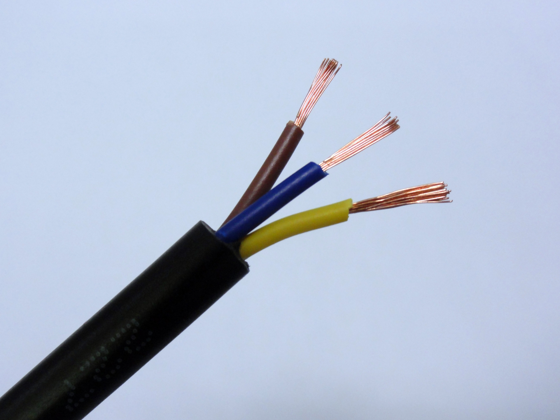 rvv护套电源线2*1.5平方3芯4 5 6 7 8 10 12 14 16 18 多芯软电缆