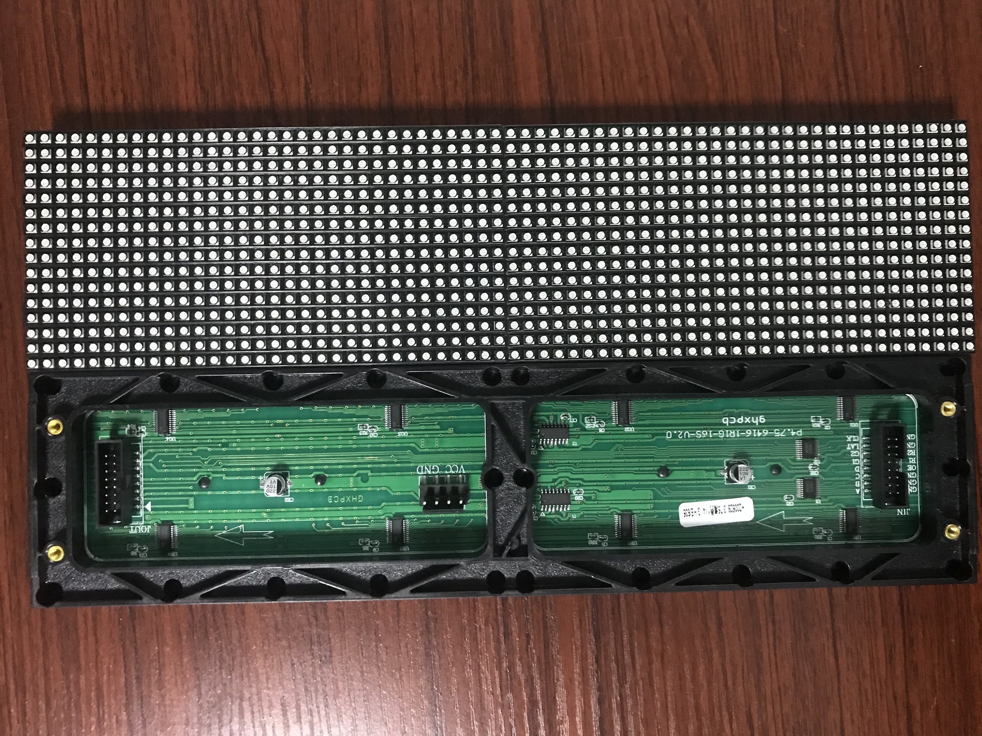 75贴片双色 led文字屏厂led贴膜屏 滚动led屏红色led 热卖