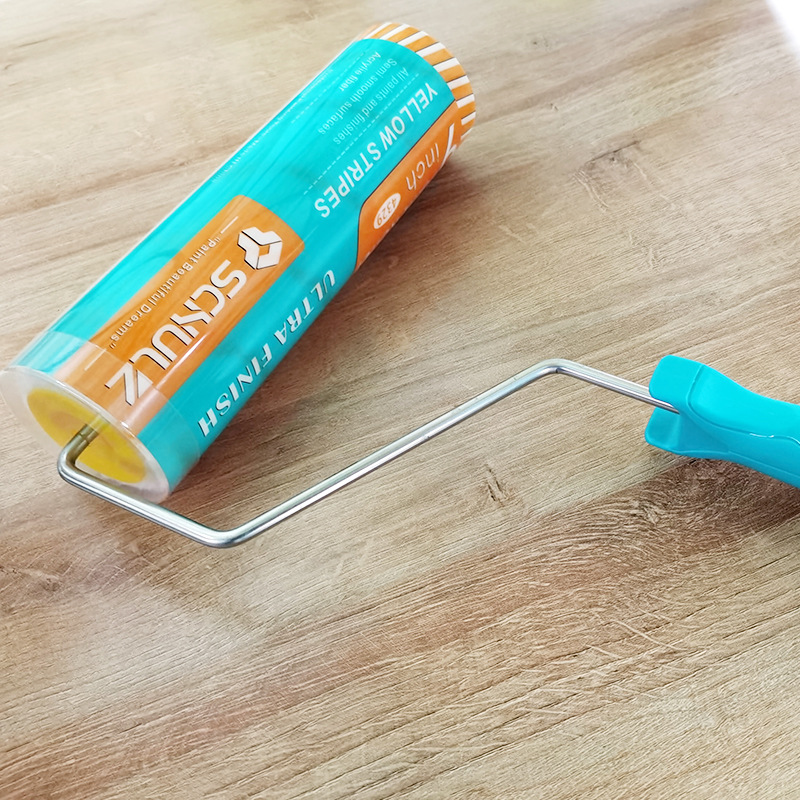 舒尔茨无死角滚筒刷涂子滚筒涂料滚筒刷乳胶漆刷油漆工具刷墙滚芯