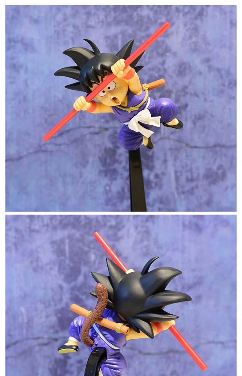 七龙珠童年孙悟空手办如意棒武道会公仔摆件礼物动漫周边蛋糕装饰