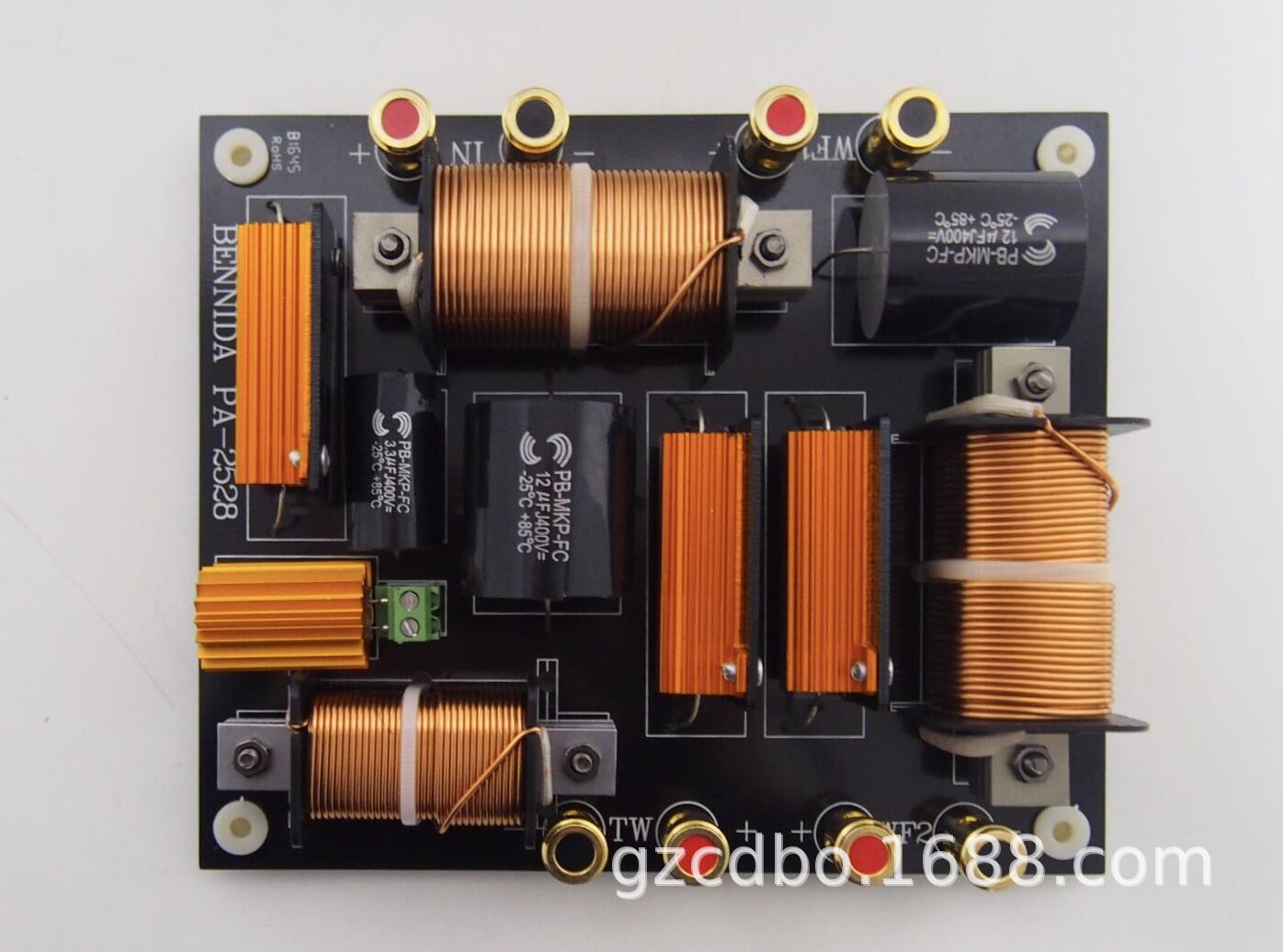 pa-2528专业高端舞台音箱音响分频器二低一高三分频双12/15/ 18寸