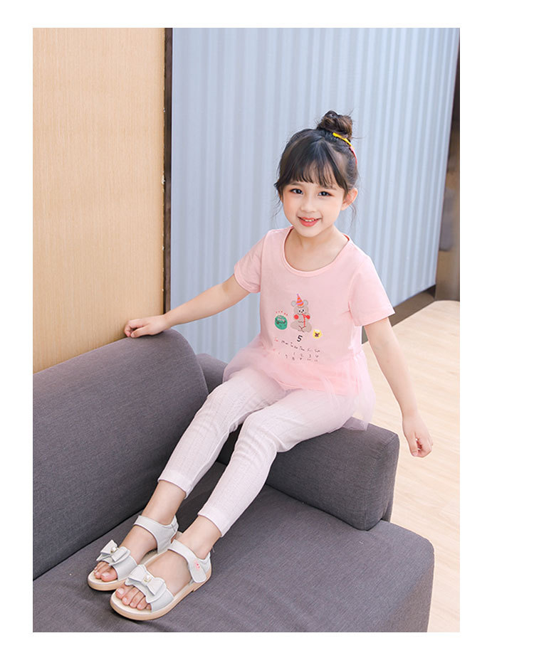 女童裤子薄款夏季新款防蚊裤宝宝长裤韩版潮外穿童裤小女孩打底裤