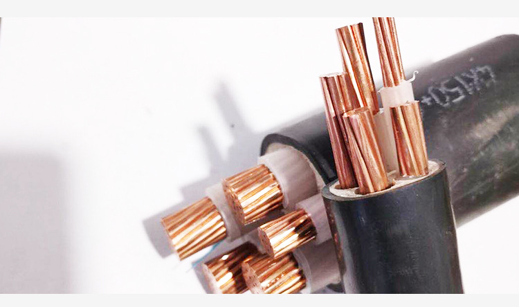 yjv铜芯电力电缆 25平方4芯铜电缆 1kv交联铜芯电力电缆规格齐全