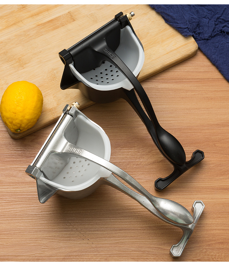 铝合金手动榨汁器 水果柠檬压汁器 可拆卸挤压神器柠檬橙汁压汁机
