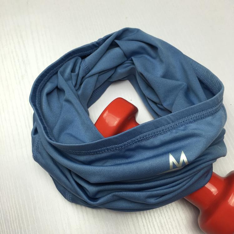 美国单弹力款男女通用运动头巾护头带跑步瑜伽发带速干吸汗围脖套