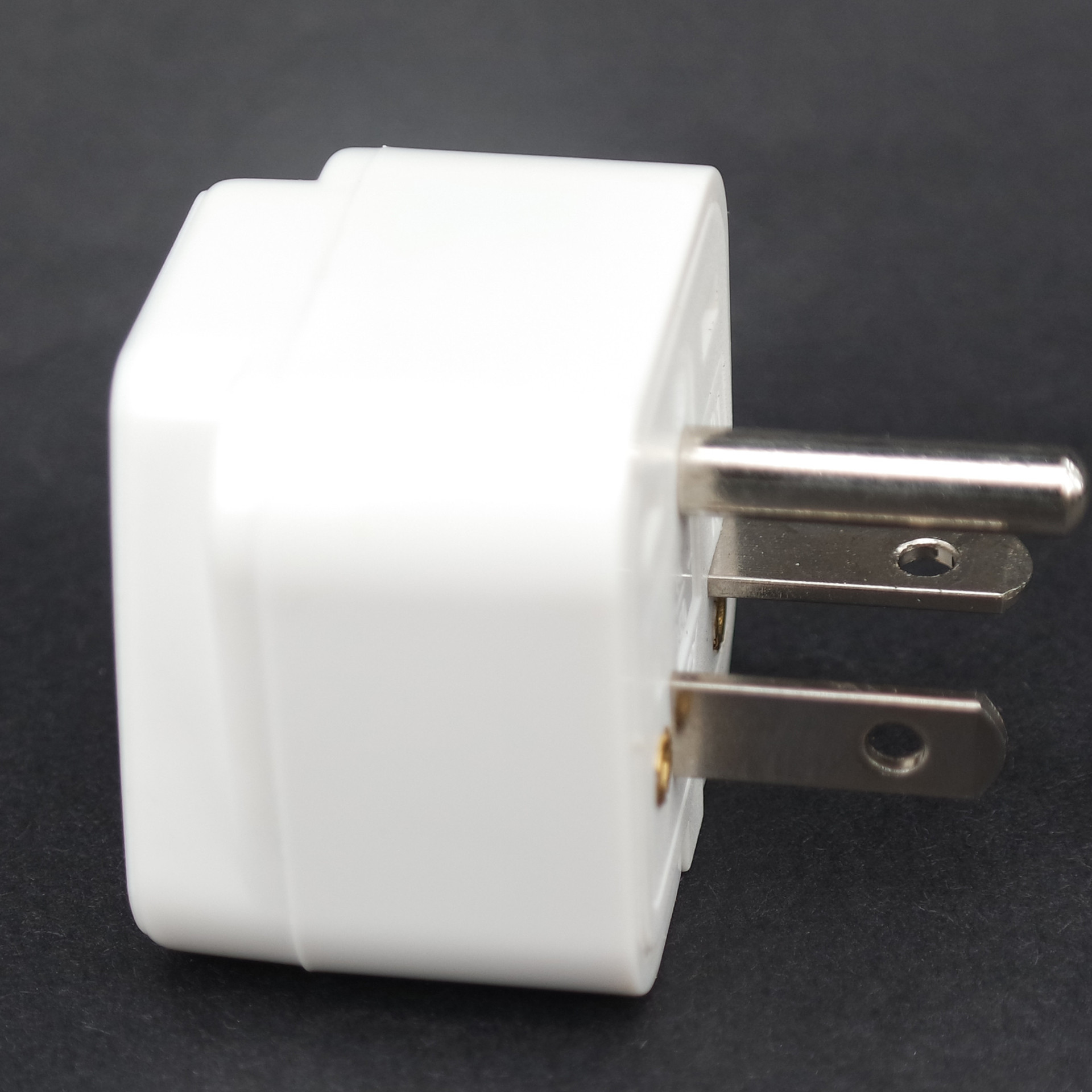 美规转换插座 美标转换插头美式插头一横一竖一圆电源转换器wd-21