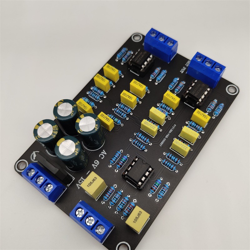 盛新隆电子 主动式电子分频器 电子分频模块二分频ne5532前级芯片