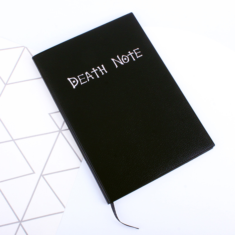 Cartoon Notebook Death Notebook with Feather Pen Deathnote Comic Show Wholesale Generation Stationery