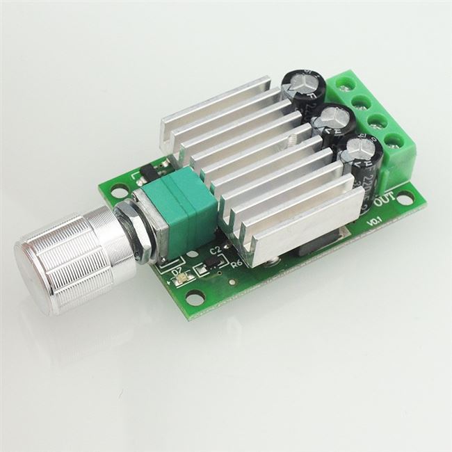 pwm直流电机调速器12v24v10a大功率直流控制器调温调光开关1210bk