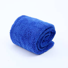 家用平板拖把替换布加厚双层绒布拖把布超细纤维吸水拖布现货批发