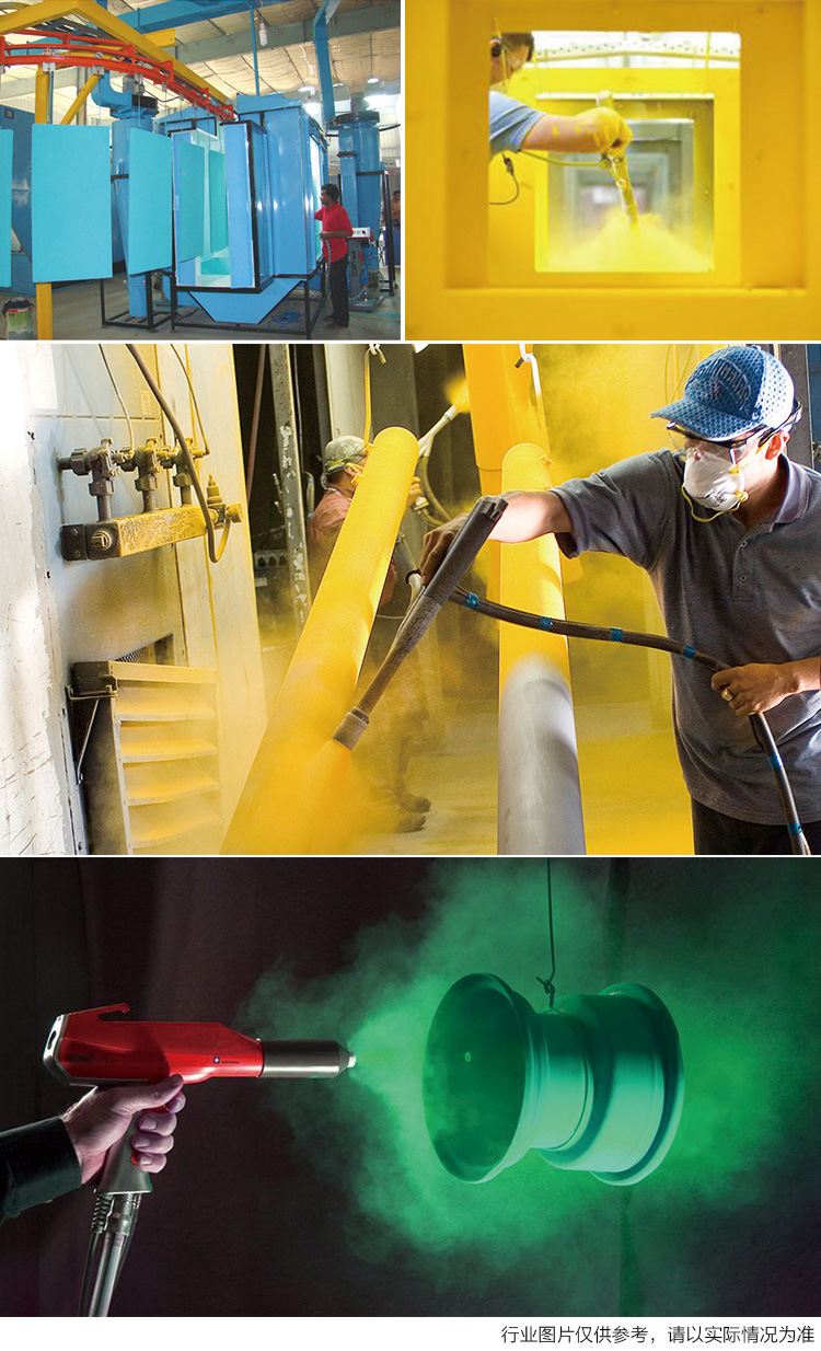 ral1013灰亮光粉末涂料静电喷涂塑粉加工定制