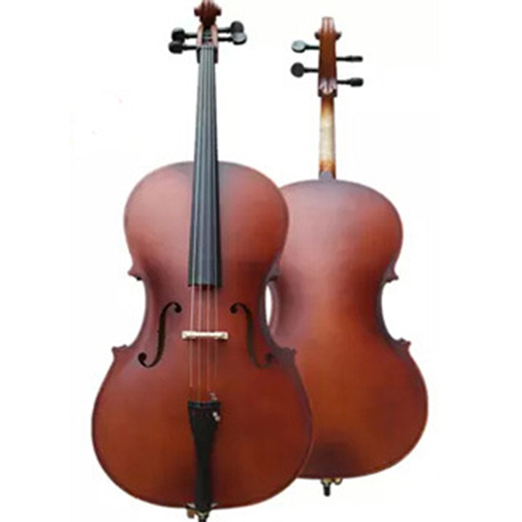 厂家直销 合板大提琴4/4 亚光 初学者大提琴 练习低音提琴