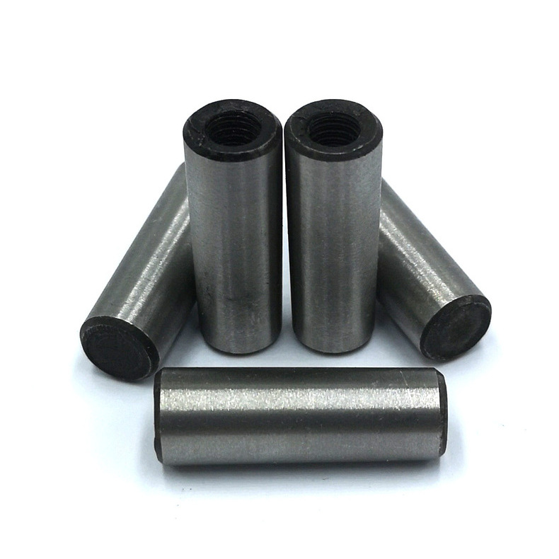 【新品推荐】45钢淬火内螺纹圆锥销 gb118加硬高强度内螺纹锥销