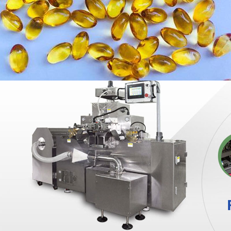 小型实验室软胶囊机 全自动软胶囊加工设备 鱼肝油软胶囊生产线