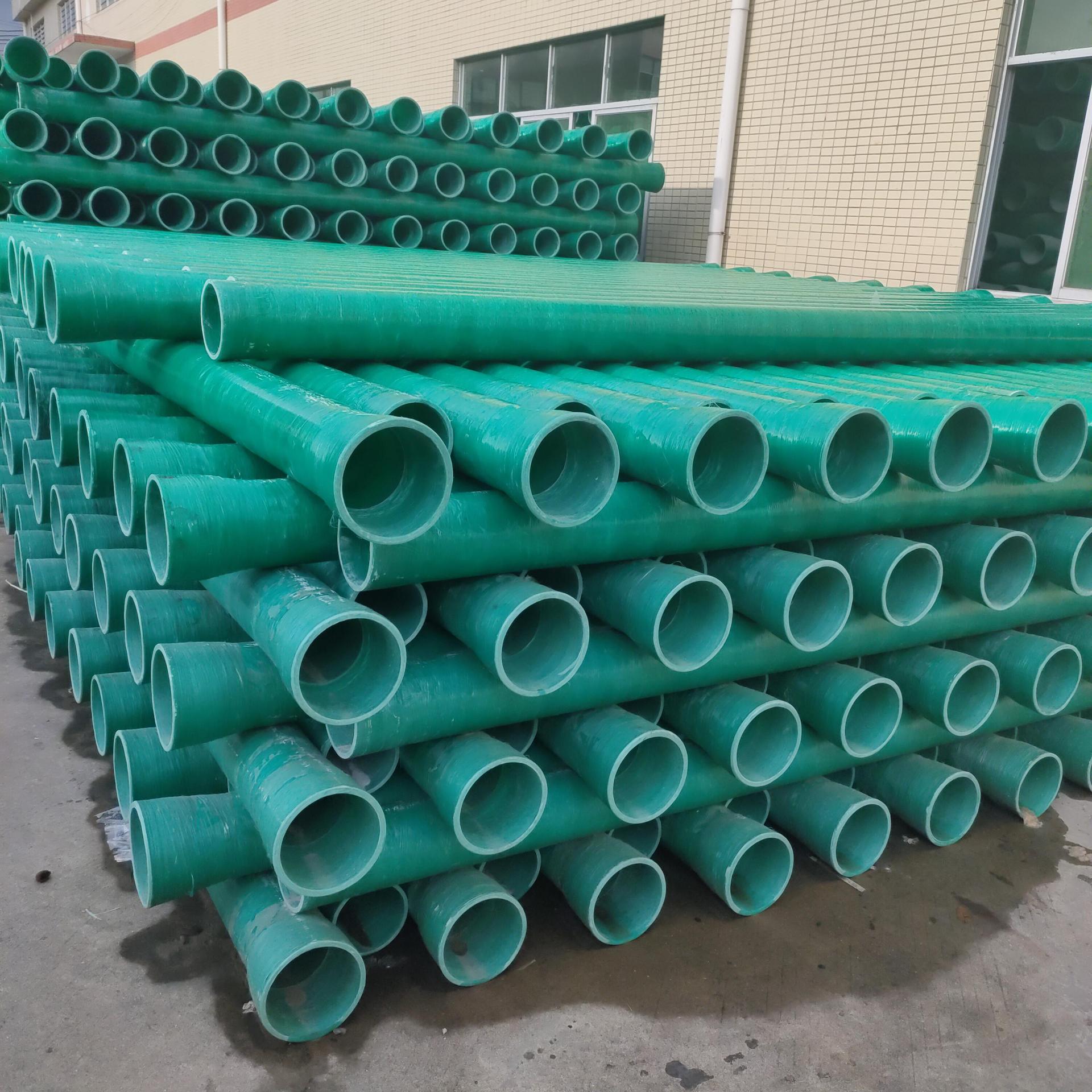 【玻璃钢树脂管】玻璃纤维管 夹砂管 电缆管道 广东本地厂家