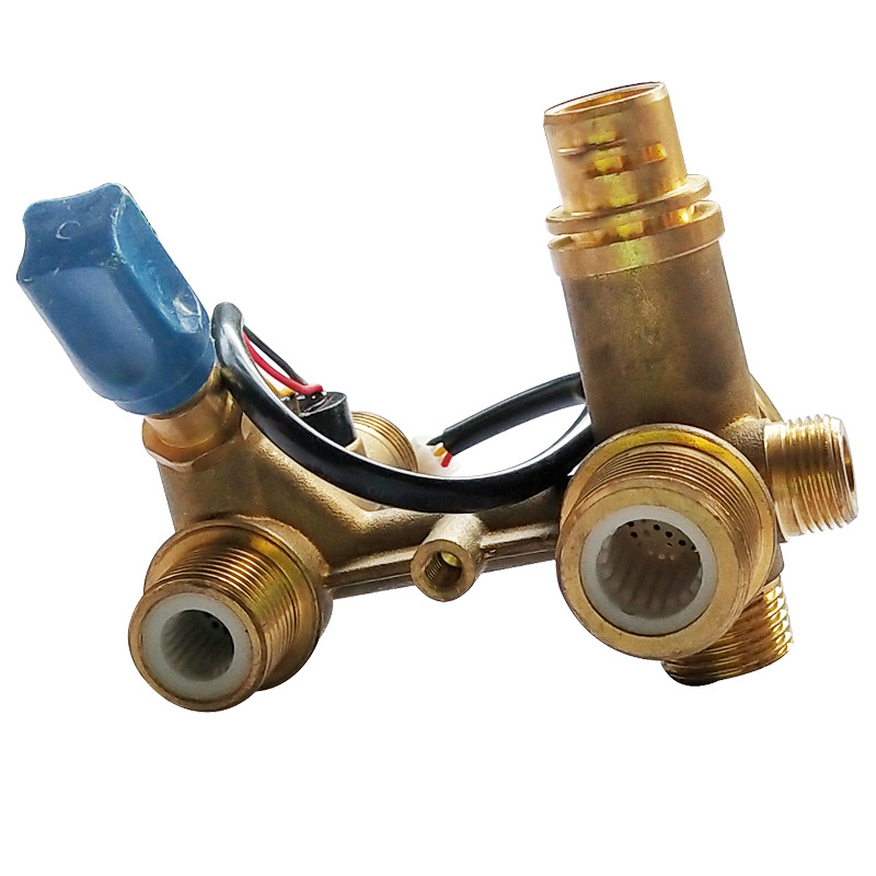 电壁挂炉补水进水一体阀燃气壁挂炉采暖炉配进水阀出水阀水传感器