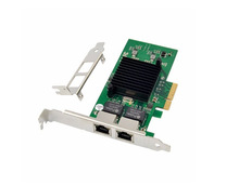 PCIE 4X适用于intel软路由ROS双口千兆以太网服务器网卡82576 eb