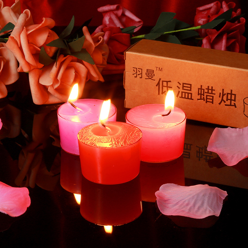 羽曼情趣低温蜡烛夫妻调情滴蜡性爱游戏玩具另类成人情趣用品厂家