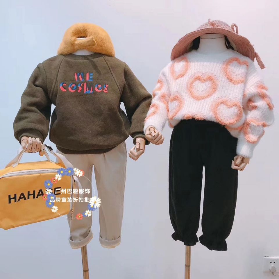 三木小小町冬季童装品牌尾货走份批发线下品牌折扣店拿货货源批发