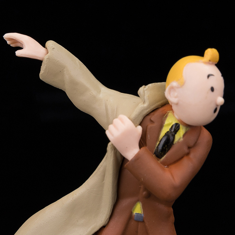 6款丁丁历险记手办 动漫周边玩偶玩具公仔蛋糕装饰摆件