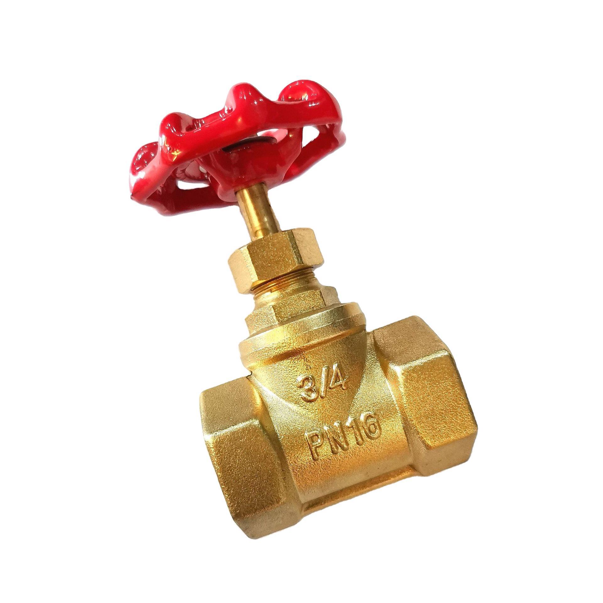 永德信 302黄铜截止阀高质量锻压截止阀黄铜内螺纹截止单向铜阀门