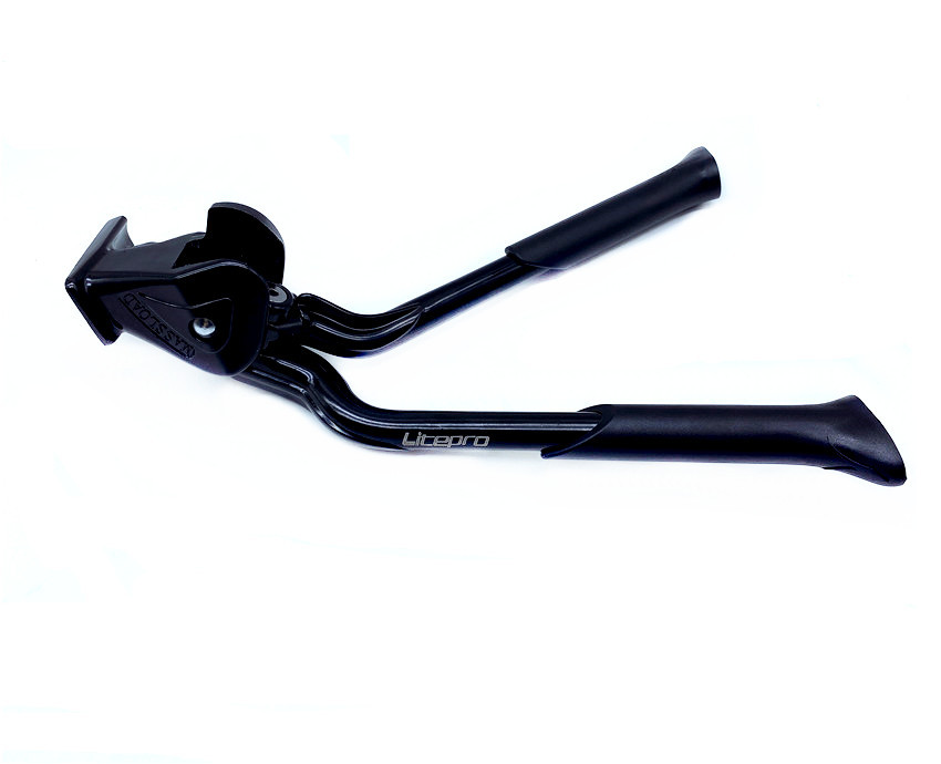 litepro20寸-28寸双脚脚撑停车架中支架铝合金可调自行车公路脚撑