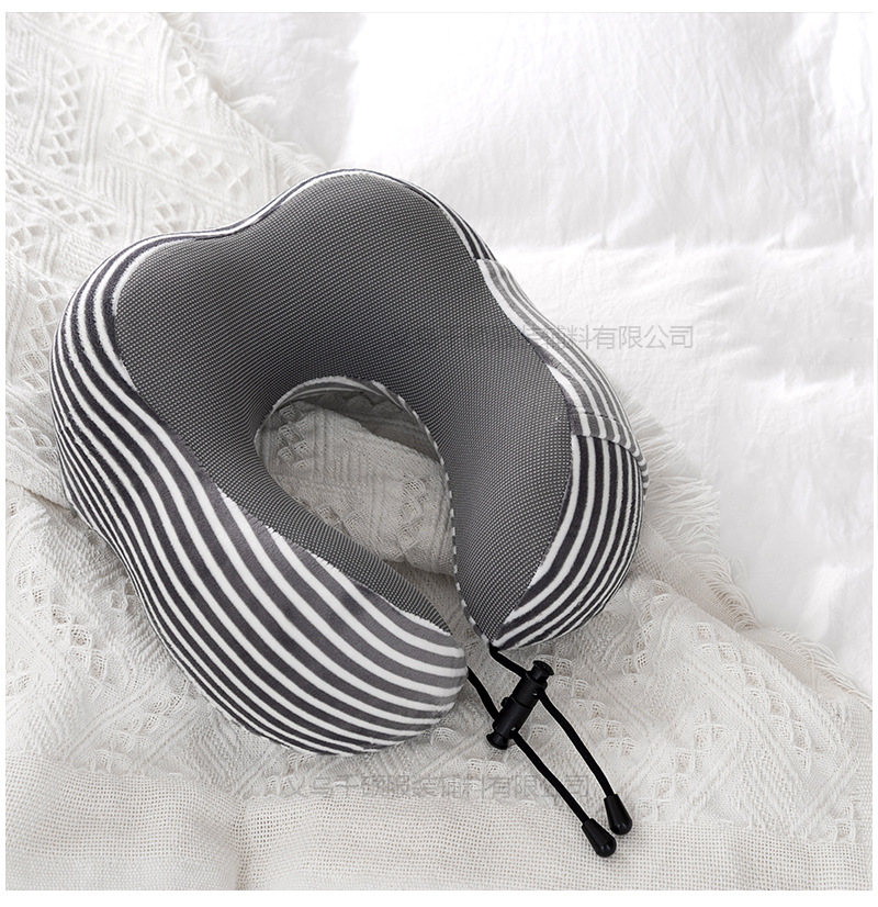 u型枕调节扣弹簧扣卡扣记忆枕塑料止绳扣枕头配件可定做长度