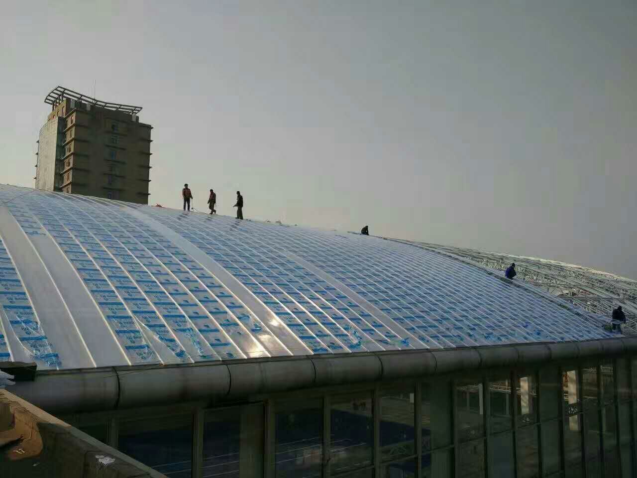 厂房防腐屋面瓦采光顶聚碳酸酯板采光带采光天窗通风气楼采光板