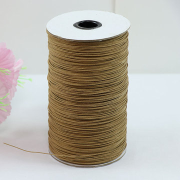 铁线纸包艺品包棉纱吊牌铁线工艺棉线编织丝绳1mm批发线绳铁丝包