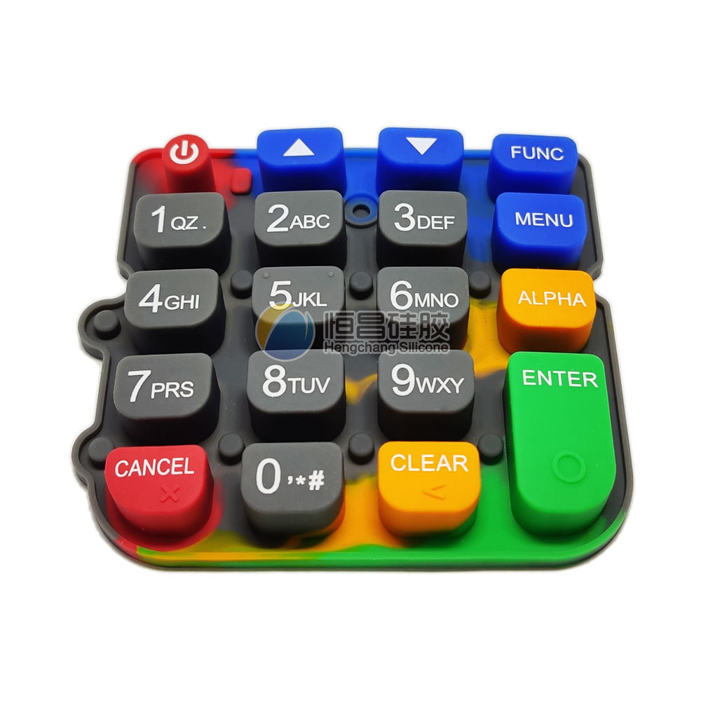 百富pax s80密码键盘 pos硅胶按键 支持定做 量大免费开模