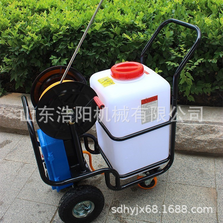 60l手推式喷雾器 养鸡场消毒杀虫喷雾器 移动式电动喷雾器批发