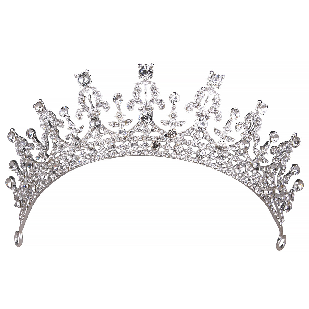 水钻新娘大皇冠头饰新娘结婚奢华公主王冠欧美韩式婚纱配饰发饰品