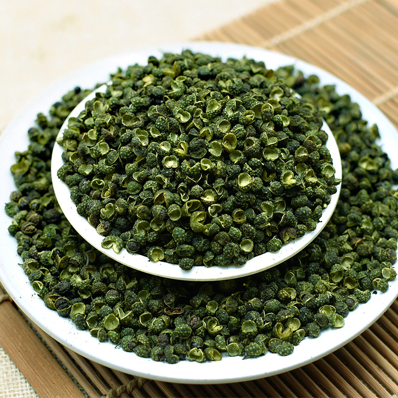 青麻椒干藤椒绿花椒粉食用新货麻散江津产地直销批发零售包装500g