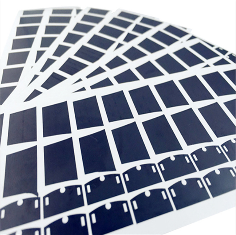 定制遮光胶带 黑色pet遮光胶 单面光亮哑面背光源挡光麦拉片