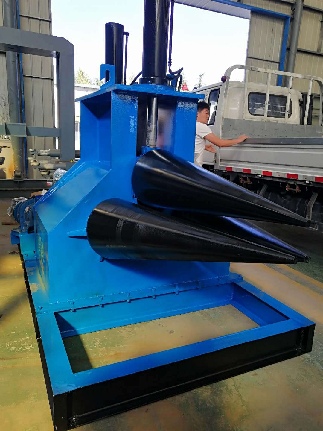 厂家供应电动锥形小型卷圆机不锈钢液压式卷锥机定制