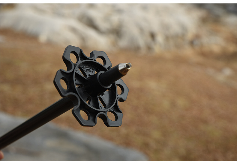 登山杖配件批发 专业登山杖泥托阻泥器标准配件 雪花片 雪托