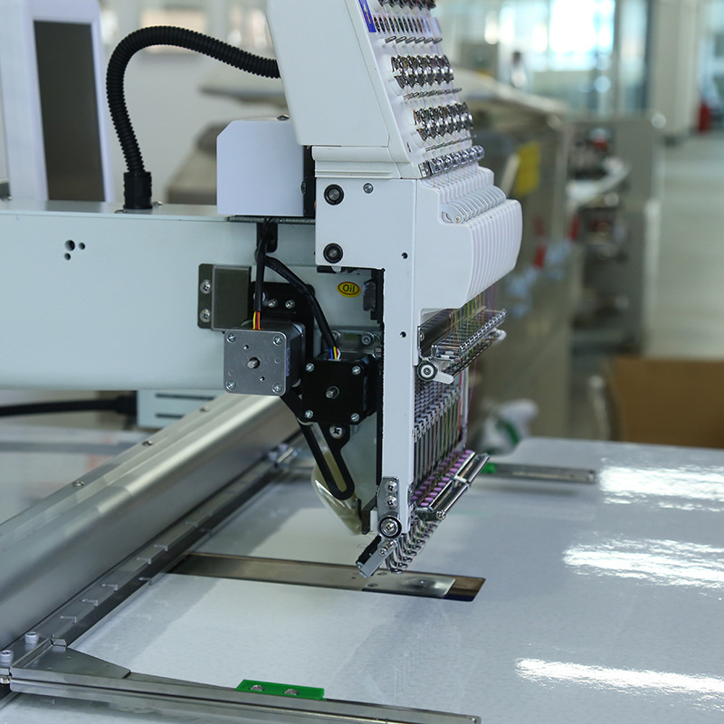 ta王他王小型单头电脑绣花机平绣帽绣毛巾绣机器多针家用刺绣机