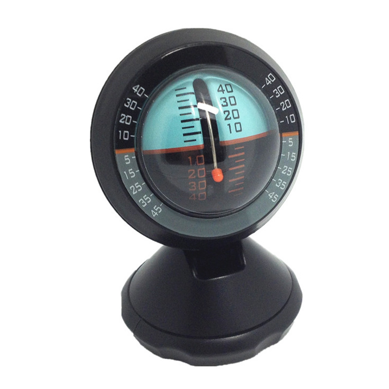 户外越野探险汽车车载坡度计水平仪 pdy倾斜角度测量仪平衡仪车饰