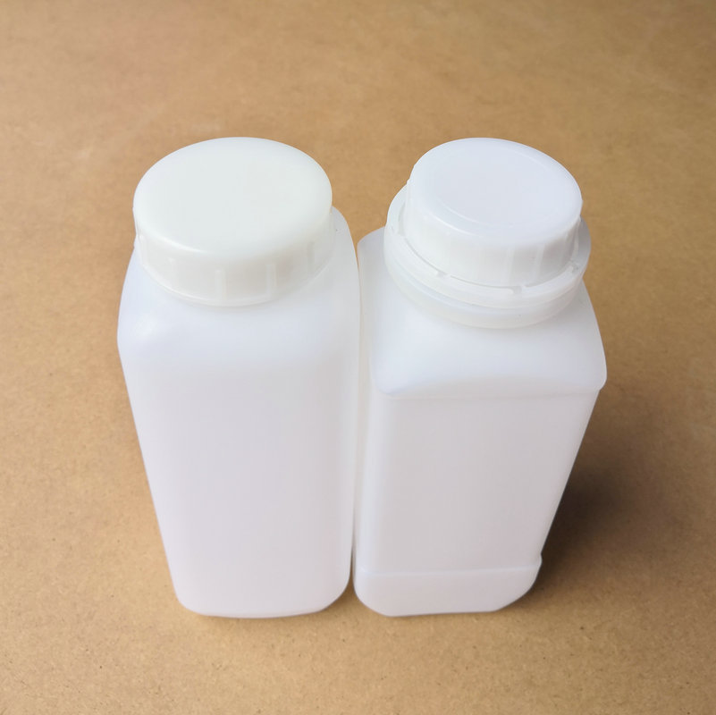 500ml1000毫升大口方形塑料瓶试剂瓶粉剂瓶化工包装瓶密封塑胶瓶