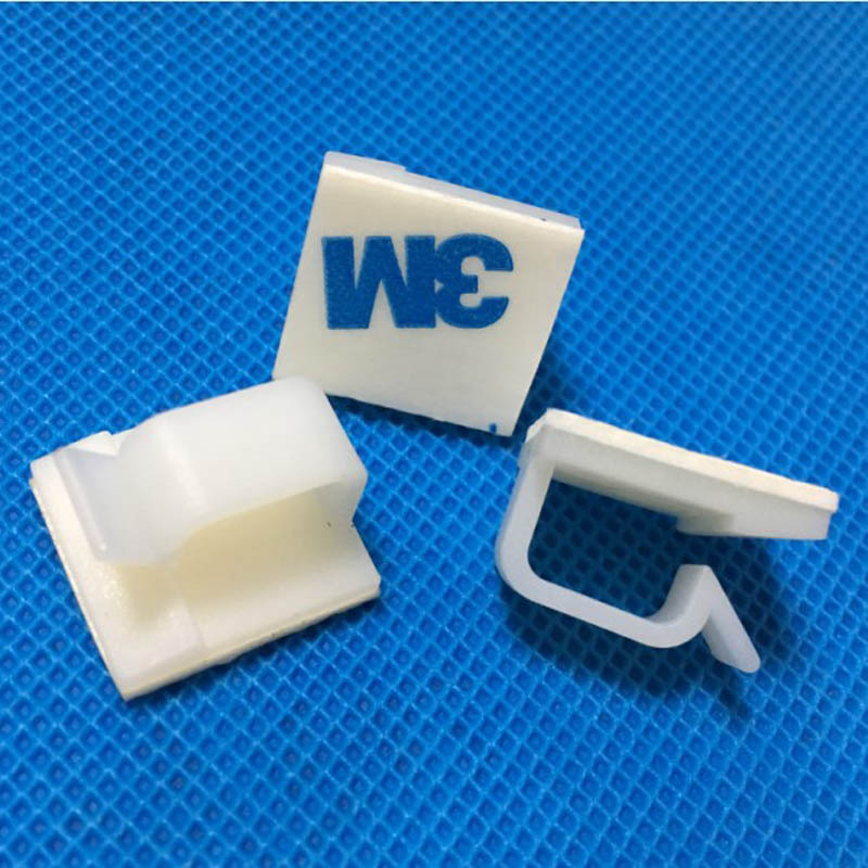 电线固定夹理线神器粘式排线座黑/白迷你线背胶扣卡wcl-4/5/6/7