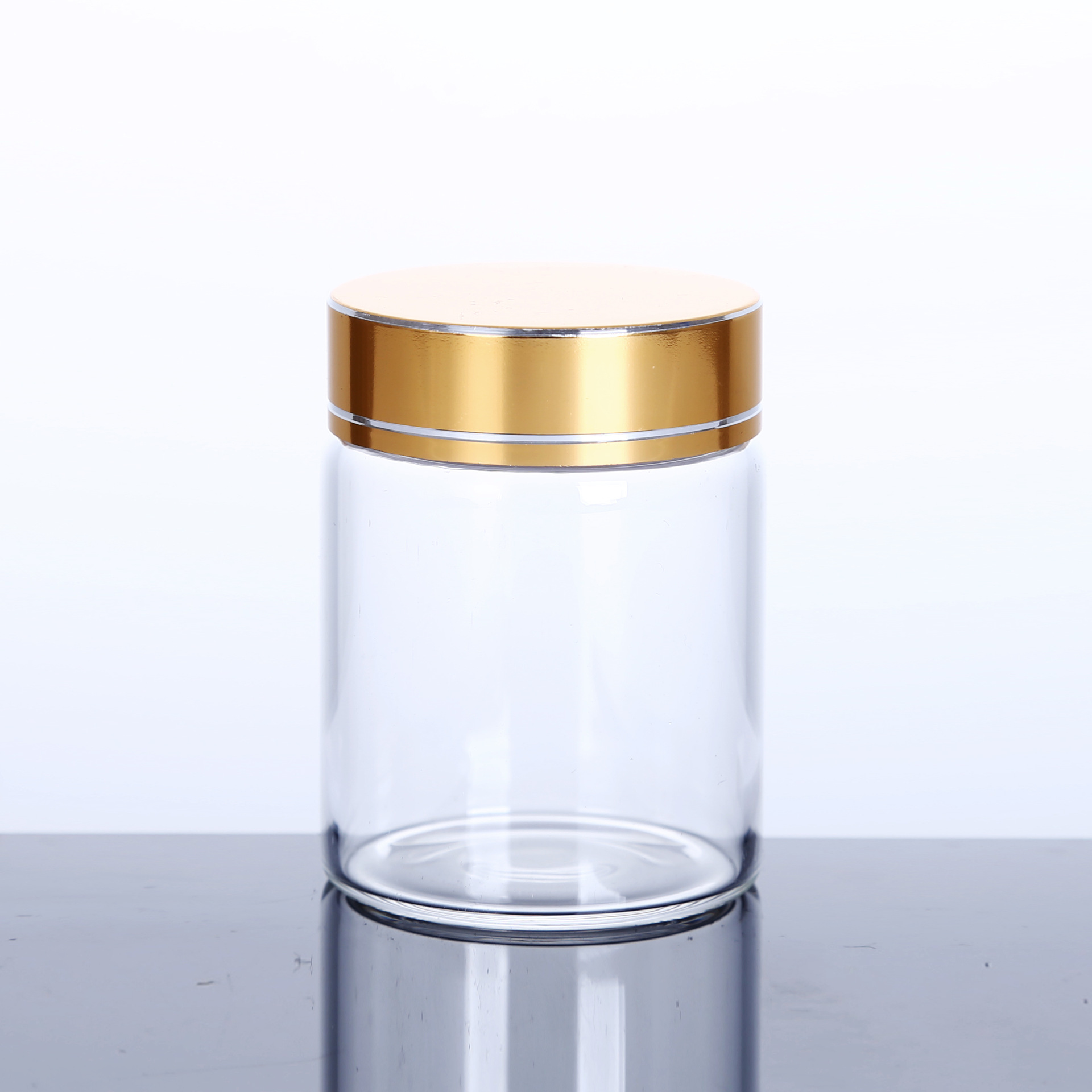 螺口银盖玻璃瓶质量可靠 小药瓶透明 许愿管制瓶漂流 香薰瓶