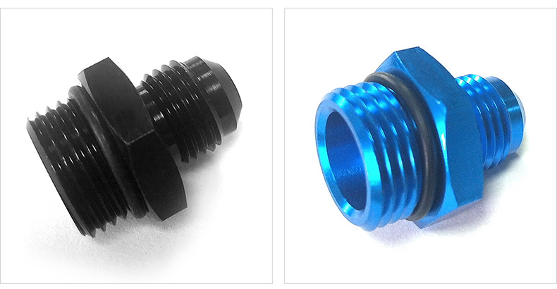 跨境热销带o型圈an8-an6油冷接头 汽车改装旋转接头汽车配件