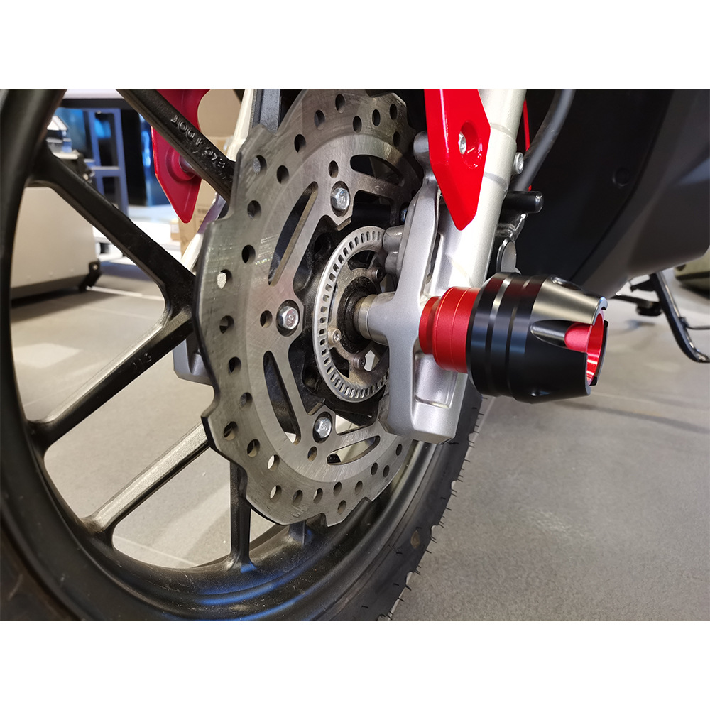 通用摩托车铝合金abs防摔胶前轮防摔球适用nmax155 2020 xmax 250