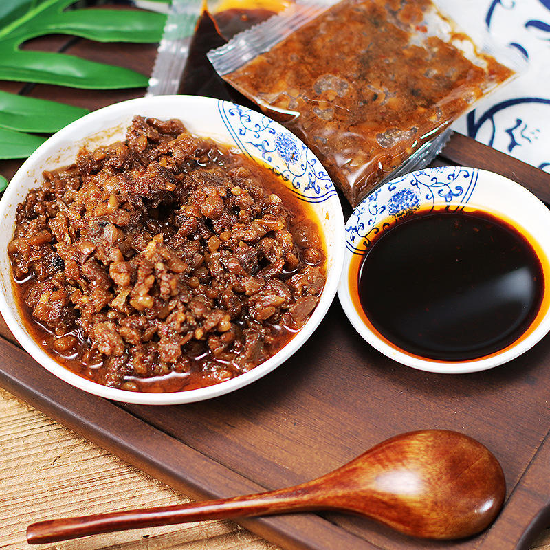 虬兴炸酱面酱ab包商用调味酱料包沙县小吃速食拌面酱调味料批发