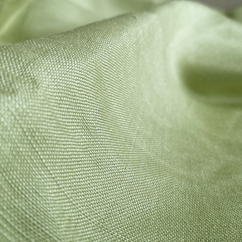 亚麻人棉交织面料 亚麻粘交织 麻棉服装布料 棉麻布 衬衫厂家直销